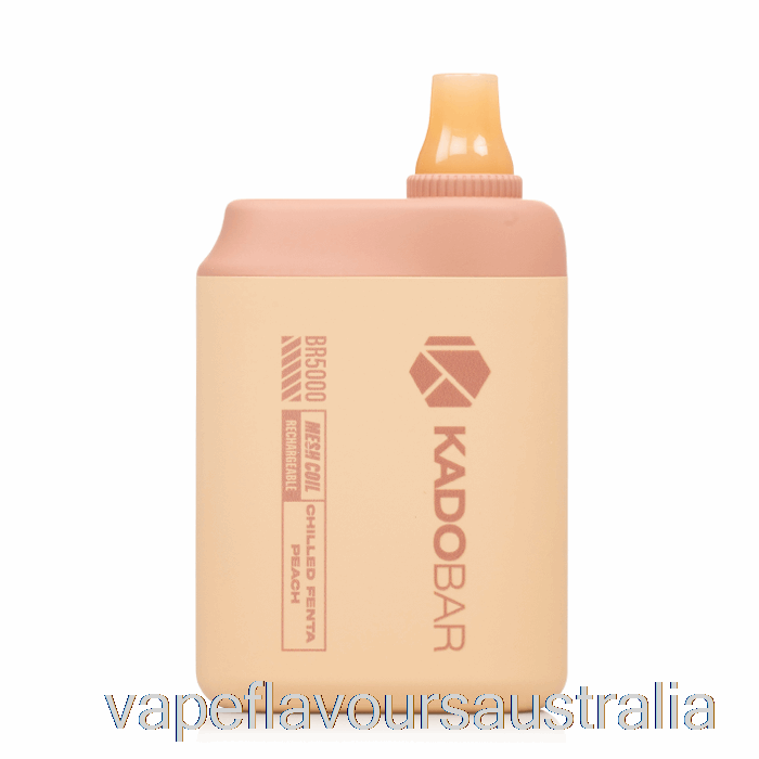 Vape Australia Kado Bar BR5000 Disposable Chilled Fenta Peach